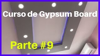 Curso de Gypsum Board parte 9 Como instalar los esquineros [upl. by Mcnair]