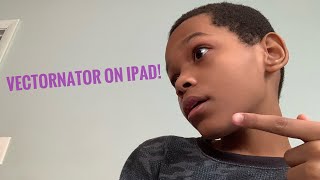 HOW TO VECTORIZE IMAGES IN VECTORNATOR  iPad Pro [upl. by Anissej640]