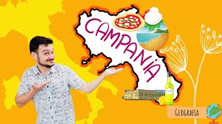 LA CAMPANIA  La geografia spiegata ai bambini di scuola primaria [upl. by Verdie]