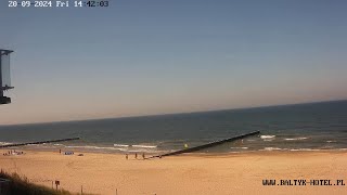 Magiczne chwile na plaży w Niechorzu Oglądaj na żywo  niechorzekamerapl  Live camera [upl. by Atiuqan370]