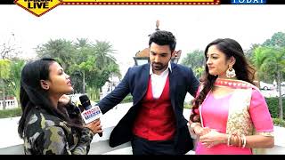 Exclusive Interview Of Arjit Taneja Aand Aditi Sharma At Livetoday [upl. by Kahcztiy234]