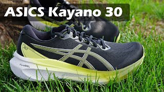 ASICS Kayano 30 First Impression Review amp Comparisons [upl. by Aigil]