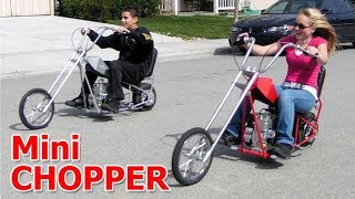 Amazing Mini Chopper Motorcycle 2017 [upl. by Sirah]