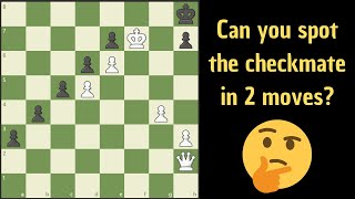 How to checkmate in 2 moves here [upl. by Danziger180]