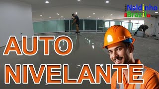 Aplicando Auto Nivelante para Piso Vinílico  Piso Vinílico Colado [upl. by Sapers387]