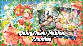 PLANT TOKEN POWER  Pining Flower Maiden Claudine  DECK PROFILE  CFVO [upl. by Noraed755]