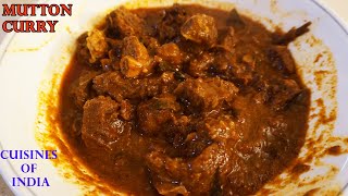 Nadan Mutton Curry  Mutton Curry Kerala Style  Cuisines of India [upl. by Iramat]