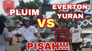 PLUIM PILIH MOTOR VS EVERTON DAN YURAN GUNAKAN MOBIL LATIHAN PSM [upl. by Bred]