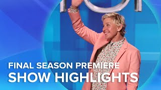 Highlights From Ellen’s Final Season Premiere [upl. by Harriott]