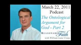 The Ontological Argument  Part 2  William Lane Craig [upl. by Suollecram]