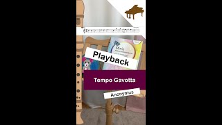 Anonymus quotTempo Gavottaquot Playback [upl. by Greenstein]