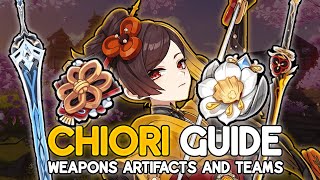 CRAZY Geo Damage  Chiori Guide [upl. by Eppilihp834]