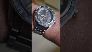 Titanium Forged Carbon Dial Bezel Gilt Hands Zelos Swordfish 42mm Seiko NH35 C3 X1 amp BGW9 300m AR [upl. by Elehcin]