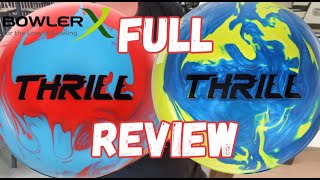 Motiv Max Thrill Solid and Pearl Bowling Balls  BowlerX Full Uncut Review with JR Raymond [upl. by Junius]