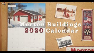 Morton Buildings 2020 Calendar Katies Hobby Garage [upl. by Lillith127]