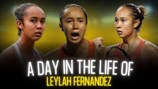 The Unbelievable Daily Routine of Leylah Fernandez [upl. by Duster754]