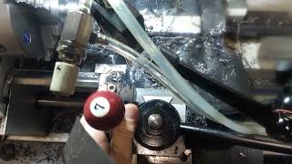 Repeatability test PM1236 CNC Lathe conversion Centroid Acorn [upl. by Blinny]