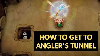 How to Get to Anglers TunnelFourth Dungeon  Legend of Zelda Links Awakening Level 4 Guide [upl. by Ennahteb247]