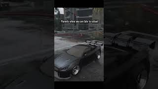 How Parents Drive When Youre late to school 🤣  GTA 5 shorts gta5 gta trending [upl. by Raimund]