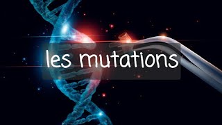 génétique 1ere année med dentaire  les mutations [upl. by Airetnuhs]