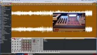 Akai MPC 182 Tutorial  Pitch Shfit amp Time Stretch [upl. by Maurreen]