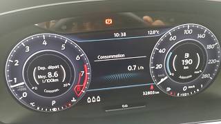 volkswagen Tiguan 2017 Active info display new GTI theme with OBDELEVEN needle sweep [upl. by Bushore60]