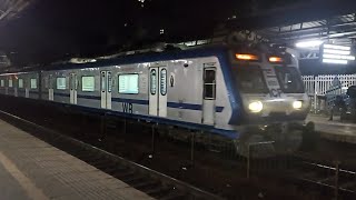 Mumbai Western Railway AC EMU Trains at Dahisar Station mumbaitrains indianrailways [upl. by Alexander41]