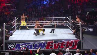 WWE Main Event  The Usos vs 3MB March 13 2013 [upl. by Leiba169]