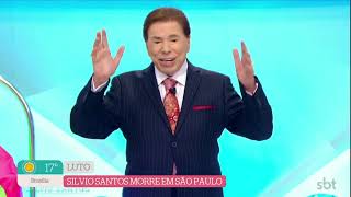 Plantão da Globo  17082024  Morte de Silvio Santos Completo [upl. by Hamlen334]