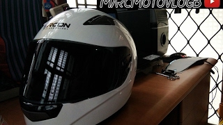 079 Unboxing Helm Lagi dan Review Sircon VR Helmet  Ganteng abis [upl. by Auberon]