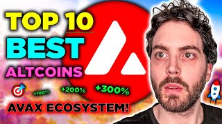 Top 10 Crypto Coins 2024 ☝️ Avalanche AVAX Ecosystem [upl. by Yeknarf879]