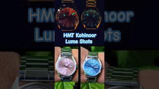 HMT Kohinoor Quartz Sunray Watch Lume Shots india bharat fashion indian [upl. by Bolan]