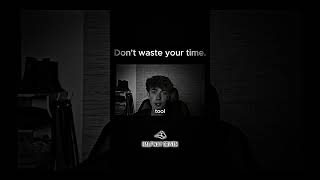 Wasting Time ⌚ HalfwayDriven shorts motivation hopecore [upl. by Silverts]