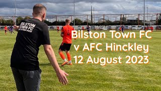 BilstonTownFC v AFC Hinckley [upl. by Bevers]