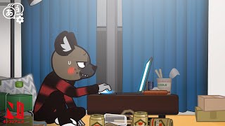 Haidas Online Game Addiction  Aggretsuko  Clip  Netflix Anime [upl. by Pacorro]