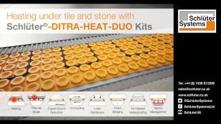 Underfloor Heating and Wetroom System Solution Kits from SchlüterSystems [upl. by Darn]