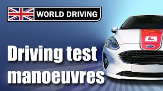 All of the UK driving test manoeuvres 2024  simple tips [upl. by Essa]