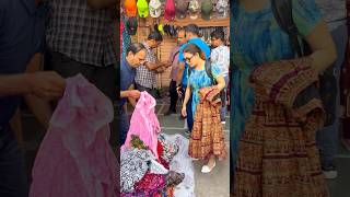 Jaipur k Bapu Bazar se kia street shopping itne saste mai🛍️ shorts minivlog daily vlog [upl. by Anelhtac631]