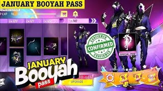 January Booyha Pass 2025  Next Booyha Pass  Garena Free Fire 🔥 [upl. by Nosimaj422]