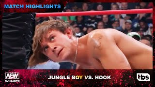 Jungle Boy Hooks The FTW Title  AEW Dynamite  TBS [upl. by Notsnhoj]