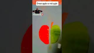 Red apple vs green apple [upl. by Iddet]