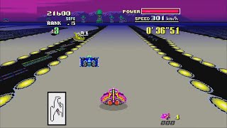 FZero Custom Tracks Stage 8 Dynamite  Hack in HD 169  SNES  bsnes [upl. by Ennasirk]