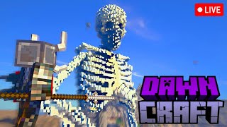 Dawncraft Adventures Day 2 of Our Epic Minecraft Journey [upl. by Ykciv]