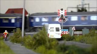 Nederlandse modeltreinbaan NS modeltreinen H0 [upl. by Moshe]