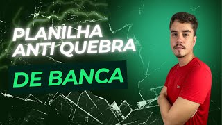 Planilha Anti Quebra de Banca Exclusiva  Gestão de Stake [upl. by Atnomed]