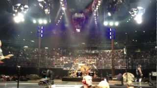 Metallica Live Mexico City 2012 Enter Sandman With quotStage Collapse Chaosquot Full Snake Pit Vid [upl. by Ariak]