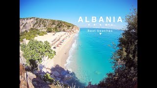 TOP 10 BEACHES OF ALBANIA  LE 10 SPIAGGE PIU BELLE DELL ALBANIA [upl. by Jacquelynn]