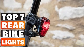 Top 7 Rear Bike Lights for Ultimate Safety  MustHave Cycling Gear [upl. by Eirbua]