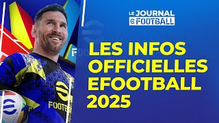 eFootball 2025  Toutes les infos officielles [upl. by Neryt302]