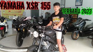 YAMAHA XSR 155 2022 MOTOR ANAK MUDA [upl. by Hauser781]